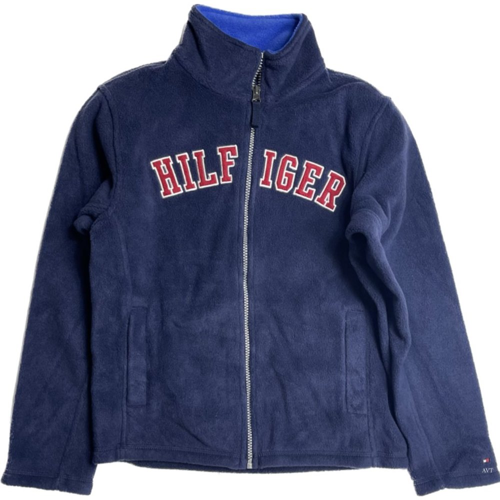 New Tommy Hilfiger Boys Full Zip Fleece sz 8-10
